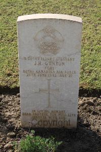 Ismailia War Memorial Cemetery - Gunyon, Joseph Harris